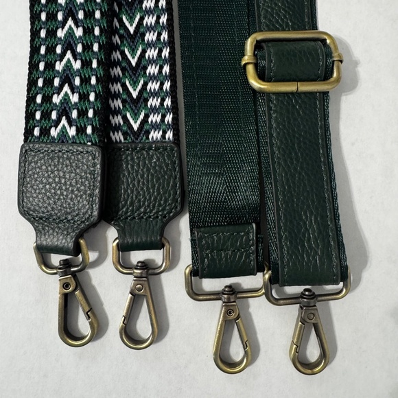 Dark Green Leather Hobo Bag/Purse/Handbag/Soft - Picture 7 of 14